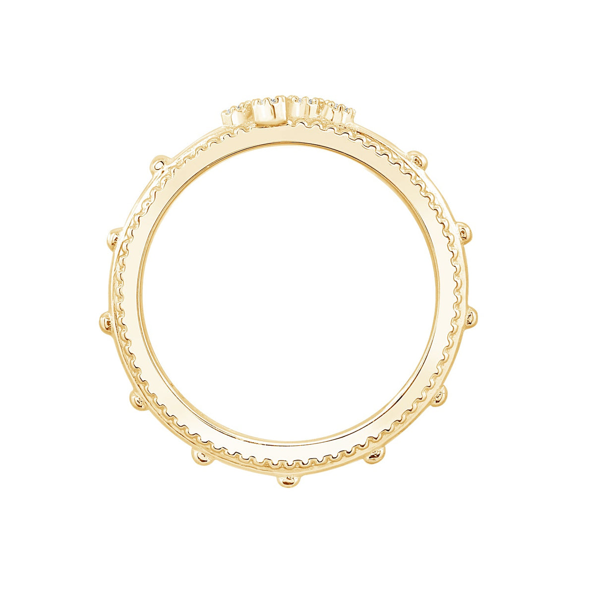 Cross Beaded Ring