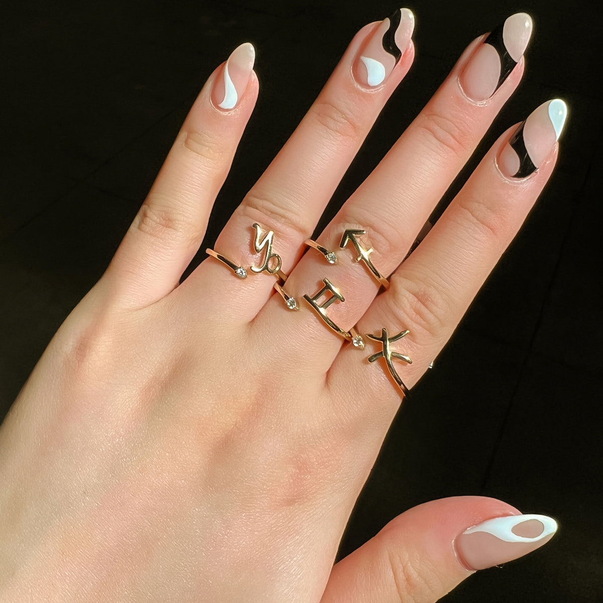 Horoscope Zodiac Ring