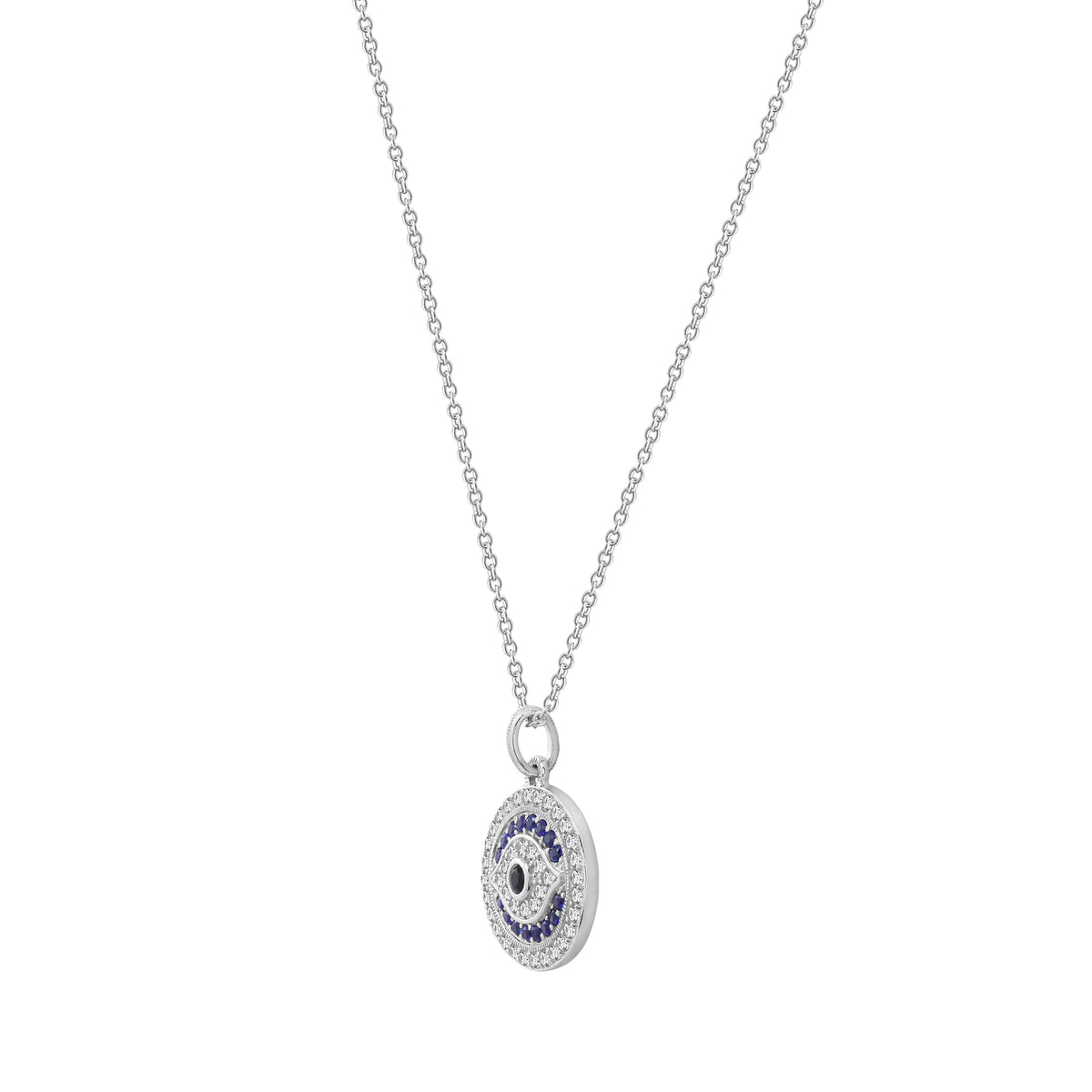 Evil Eye Charm Pendant Necklace