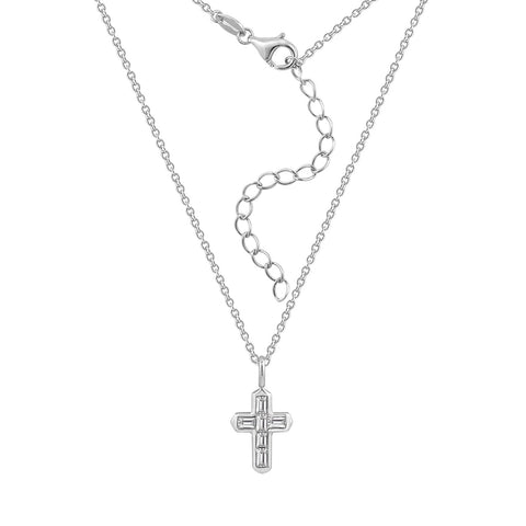 Christian Cross Charm Necklace