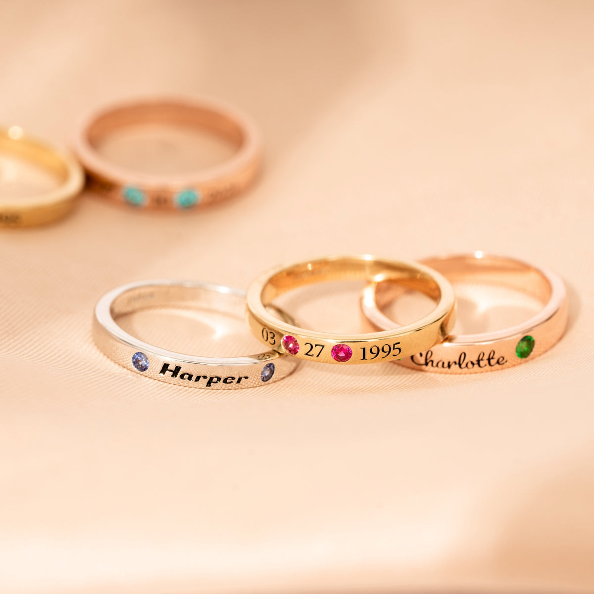 Personalized Date Ring