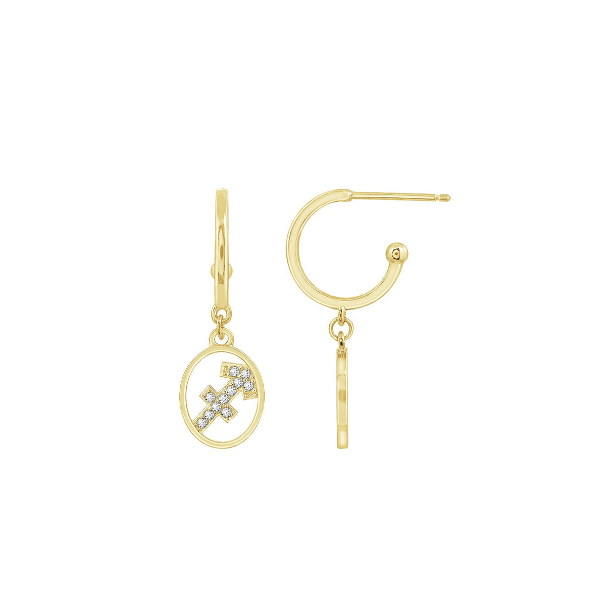 Zodiac Drop Earrings