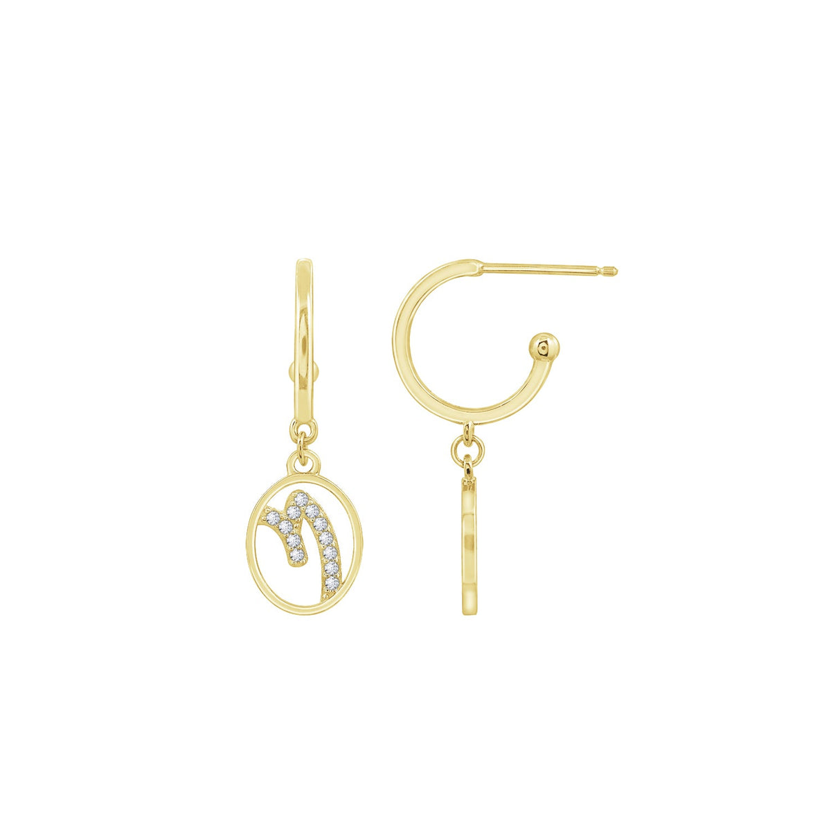 Zodiac Drop Earrings