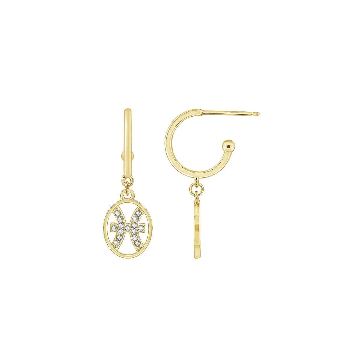 Zodiac Drop Earrings
