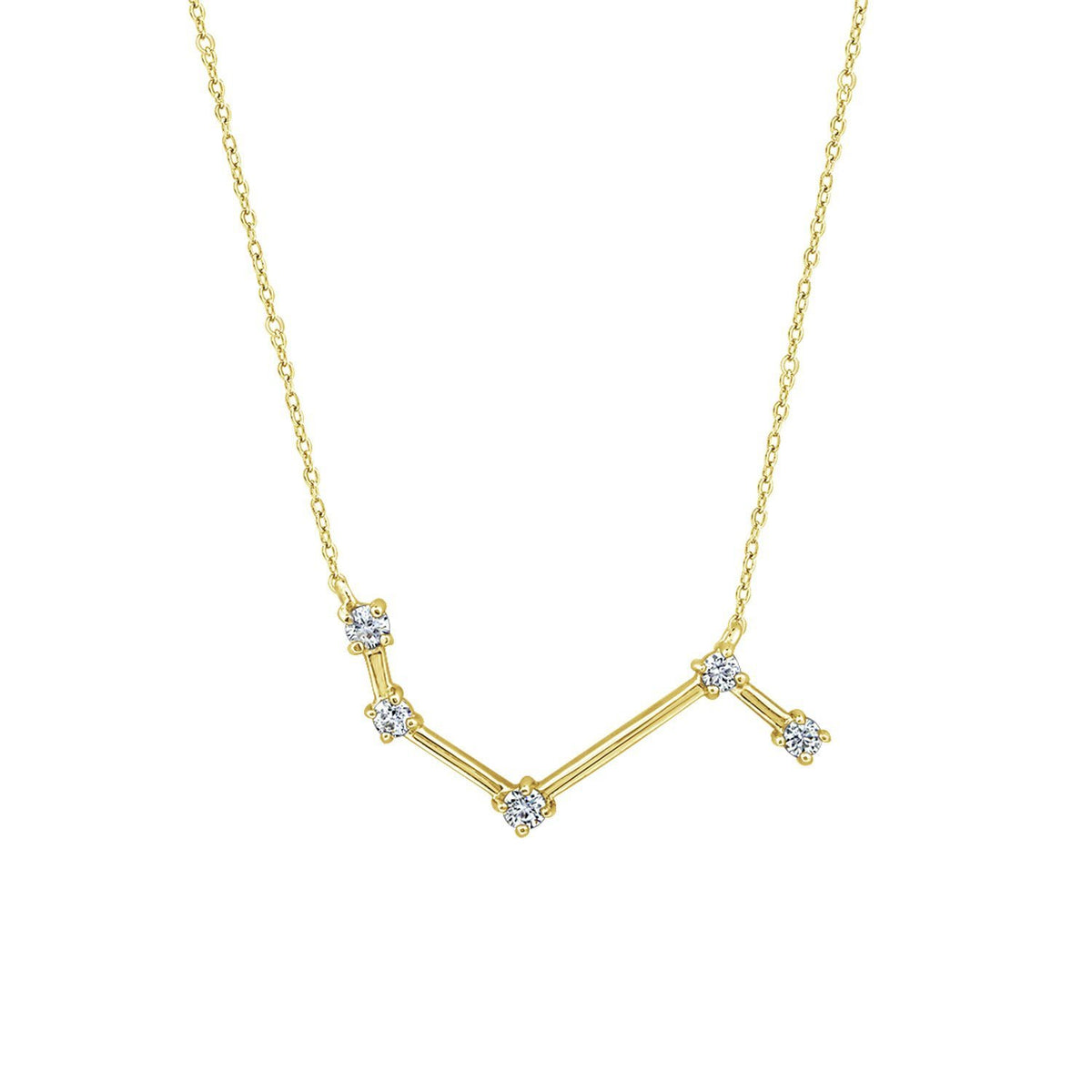 J'ADMIRE Horoscope Collection - Cubic Zirconia Pendant Necklace