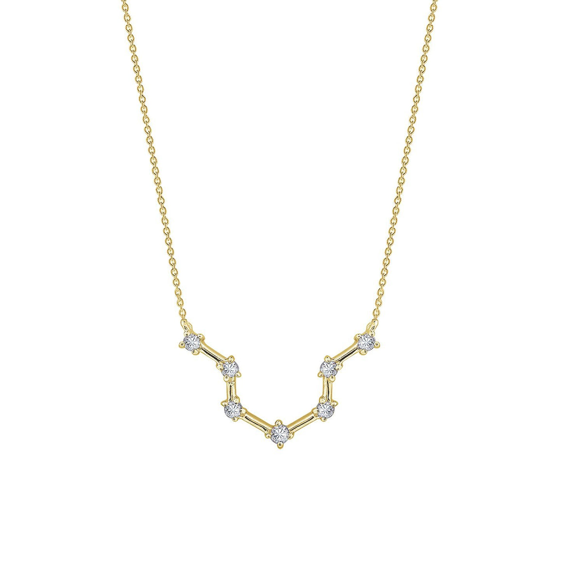 J'ADMIRE Horoscope Collection - Cubic Zirconia Pendant Necklace