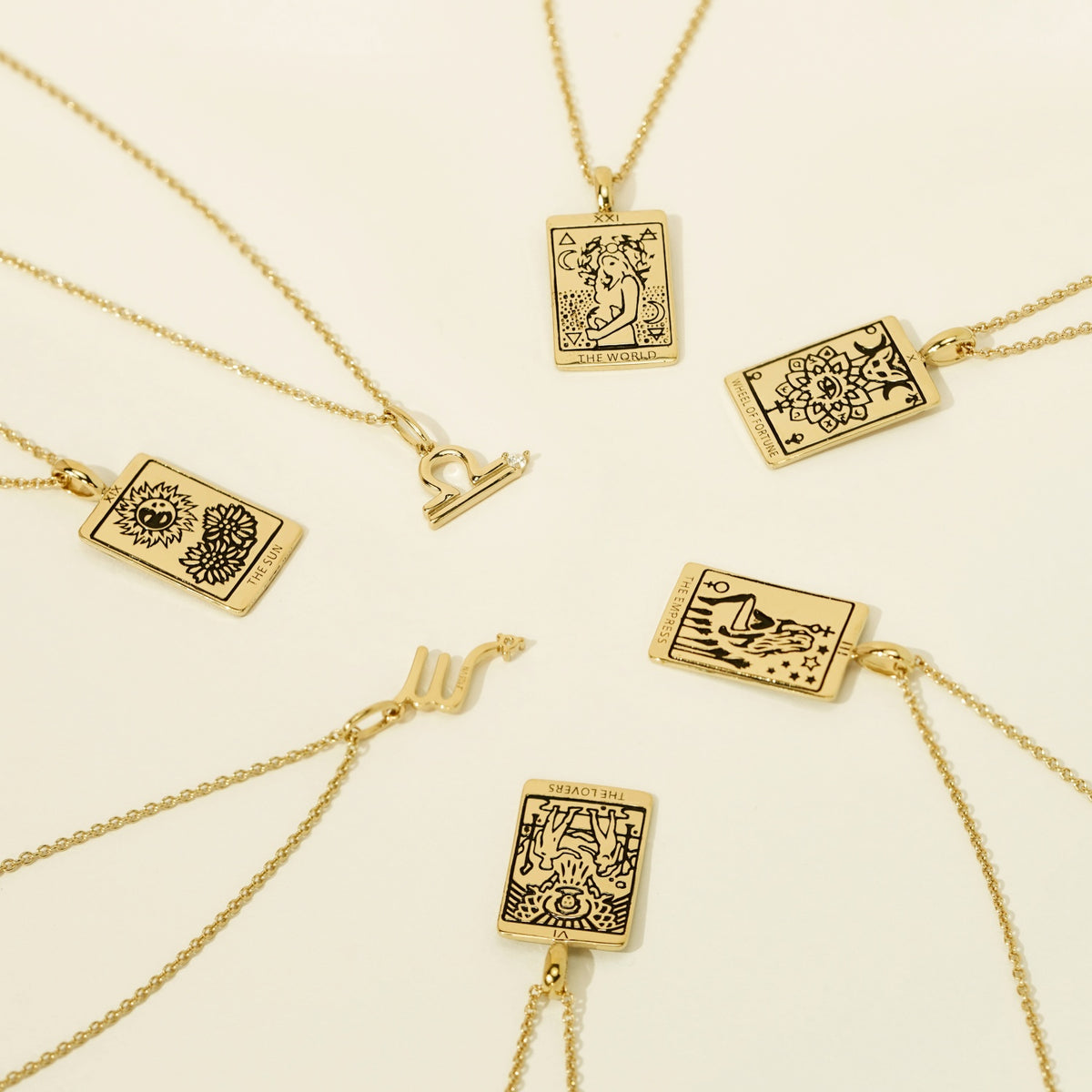 Horoscope Zodiac Necklace