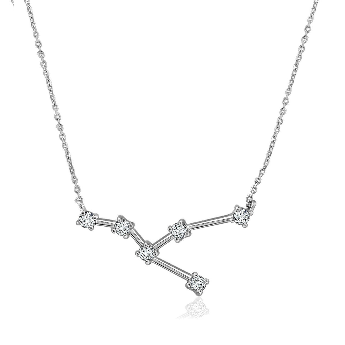 J'ADMIRE Horoscope Collection - Cubic Zirconia Pendant Necklace