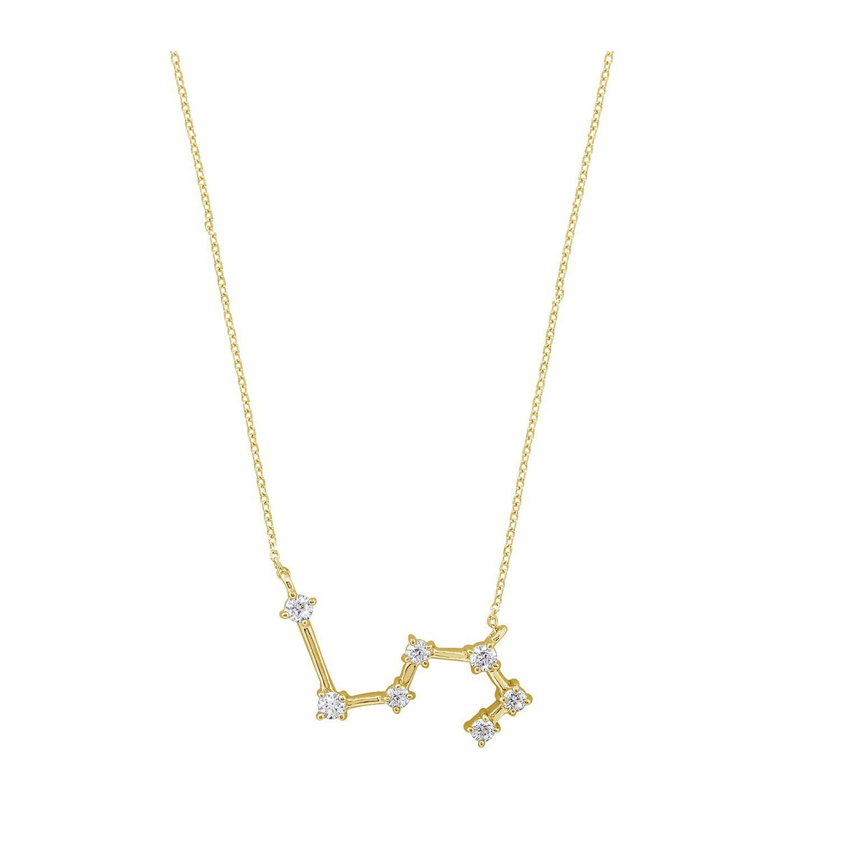 J'ADMIRE Horoscope Collection - Cubic Zirconia Pendant Necklace