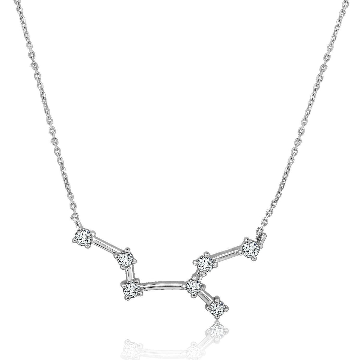 J'ADMIRE Horoscope Collection - Cubic Zirconia Pendant Necklace