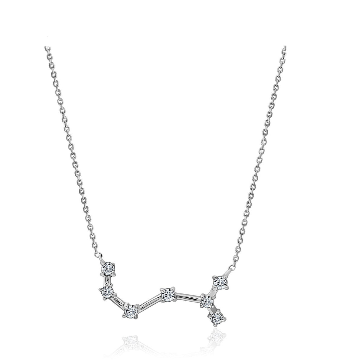 J'ADMIRE Horoscope Collection - Cubic Zirconia Pendant Necklace