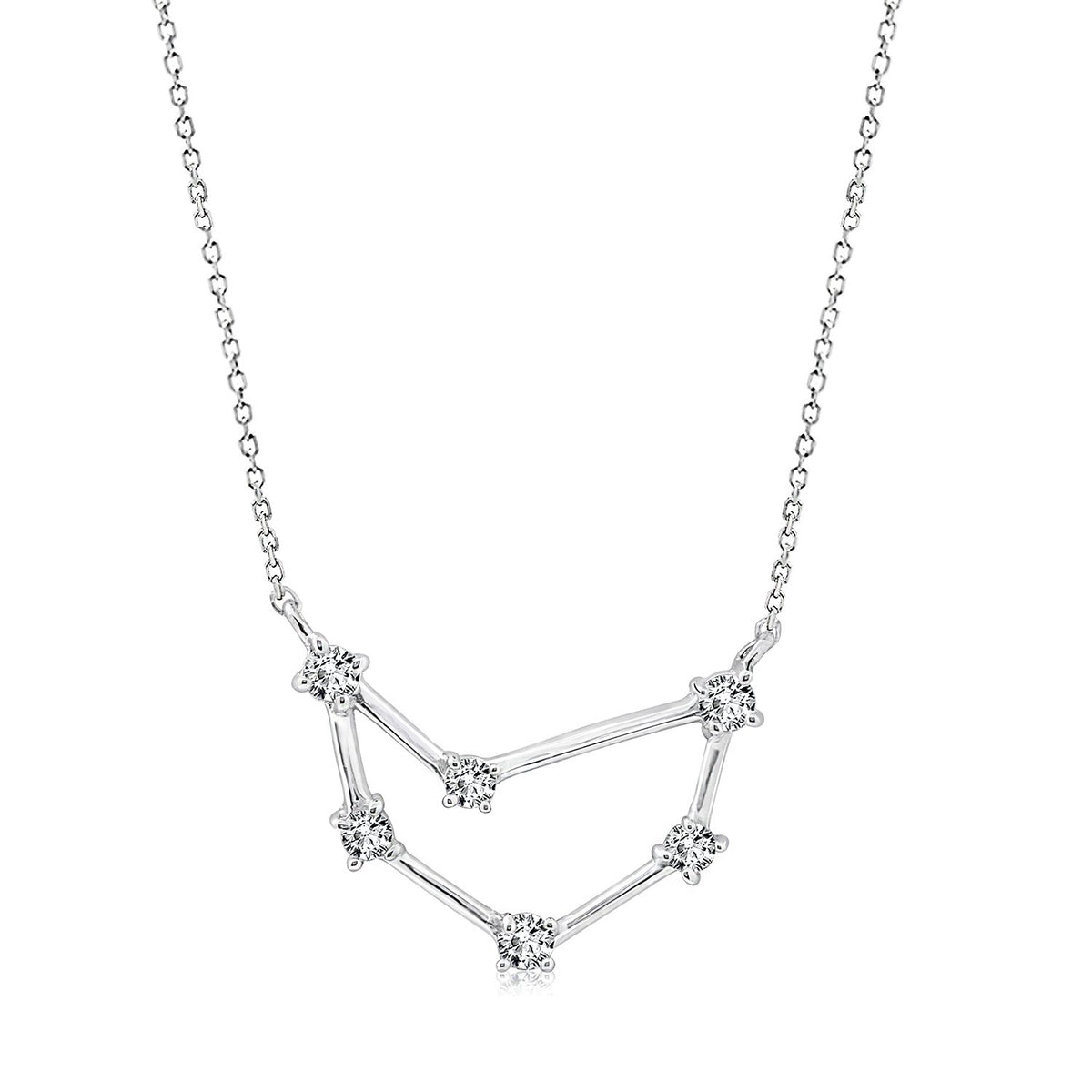 J'ADMIRE Horoscope Collection - Cubic Zirconia Pendant Necklace