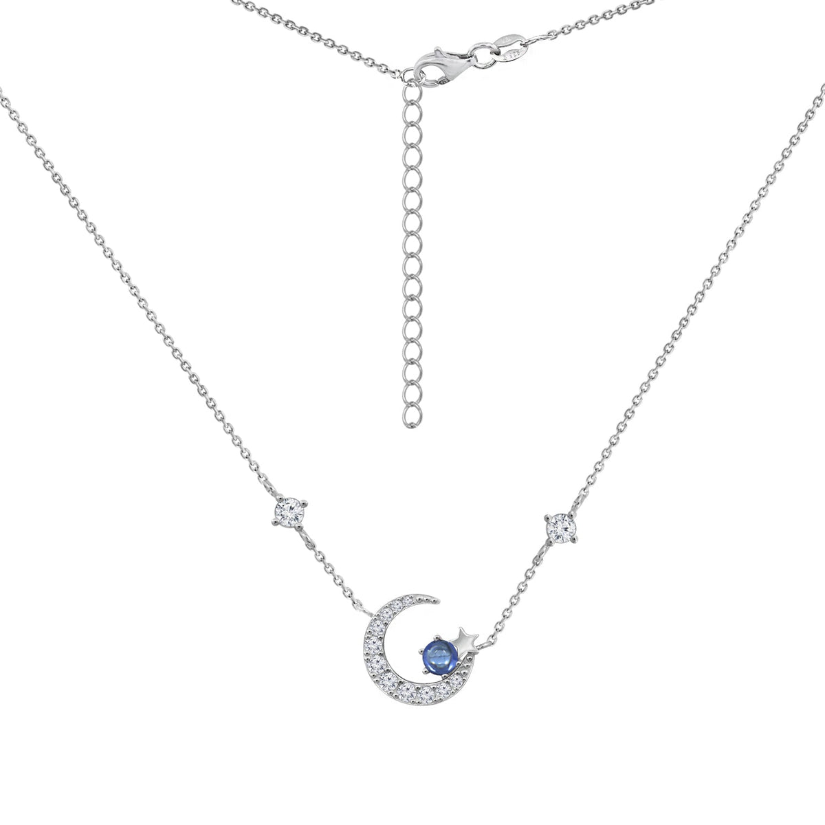 Silver Planet Uranus Necklace