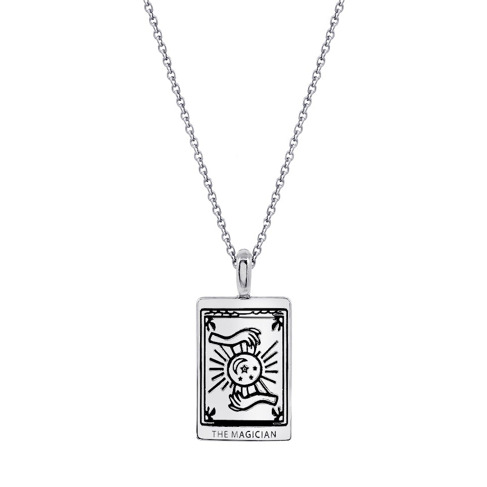 Tarot Card The Magician Pendant Necklace
