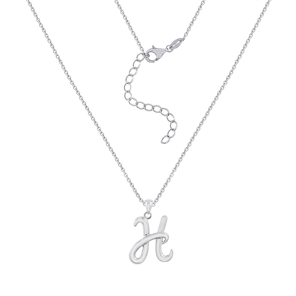 Stainless Steel Capital Letter Initial Pendant Necklace Silver With 26  Intitial Charms Lucky A Z Letter Jewelry From Canuomen_jewelry, $1.11 |  DHgate.Com