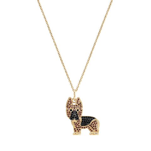 Rose Gold German Shepherd Dog Charm Pendant Necklace | Gold K9 German  Shepherd Dog Necklace